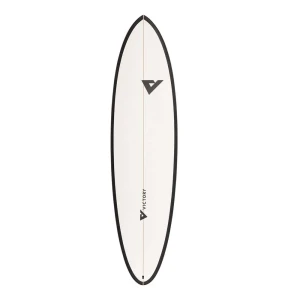 Victory Planche De Surf Midlength Epoxy 6´8 Matt Black 203 cm unisex