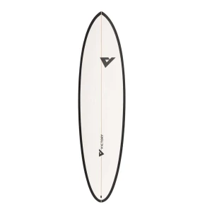 Victory Planche De Surf Midlength Epoxy 7´ Matt Black 213 cm unisex