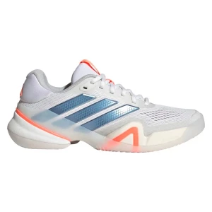 Adidas Zapatillas Todas Las Superfícies Barricade 14 Ftwr White / Halo Blue / Beam Orange EU 40 2/3
