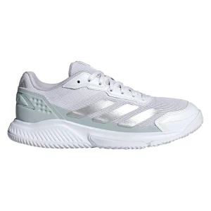 Adidas Zapatillas De Pádel Courtquick Ftwr White / Silver Met / Ftwr White EU 40 2/3