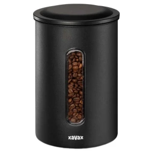Xavax Bocal à Café Acier Inoxydable 1kg Black One Size