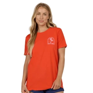 Salty Crew T-shirt à Manches Courtes Archway Bf Chili Pepper L Femme