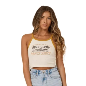 Salty Crew Camiseta Sin Mangas Charter Off White / Off White XS