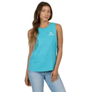 Salty Crew Camiseta Sin Mangas Flying High Muscle Turquoise S