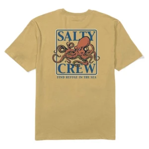 Salty Crew T-shirt à Manches Courtes Ink Slinger Standard Mineral Yellow XL Homme