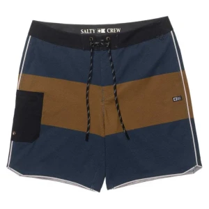 Salty Crew Short De Bain Session Blocked Boardshort Midnight Navy 38 Homme
