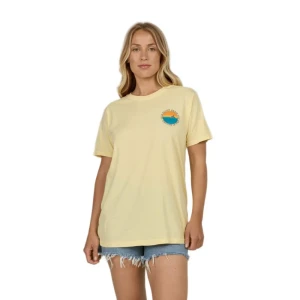 Salty Crew T-shirt à Manches Courtes Sunset Bf Sunshine L Femme