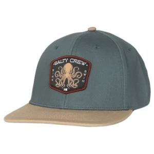 Salty Crew Casquette Tako Club Snapback Hydro / Khaki One Size Garçon
