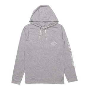 Salty Crew Rash Guard Manga Larga Tippet Hood Tech Quarry L