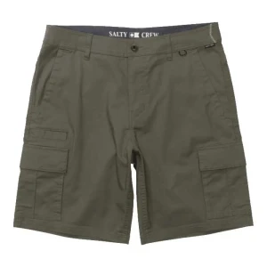 Salty Crew Short Cargo Transom Dusty Olive 30 Homme