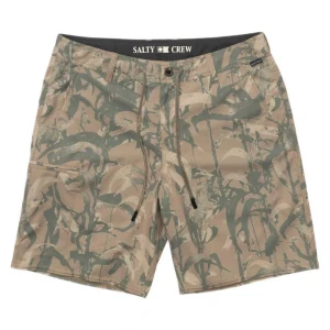Salty Crew Short Transom Tech Light Camo 32 Homme