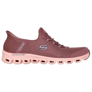 Skechers Baskets Slip-insÂ® Glide Stepâ„¢ Vibey Burgundy Mesh EU 40 Femme