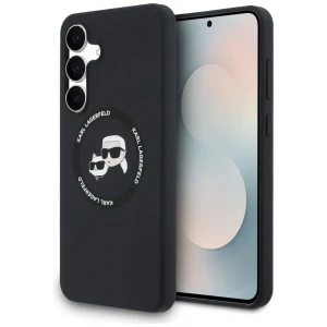 Karl Lagerfeld Coque Karl&choupette Heads Magsafe Pour Samsung Galaxy S25 Fe Silicone Black One Size unisex