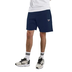 Reebok Short Small Logo Vector Navy XL Homme