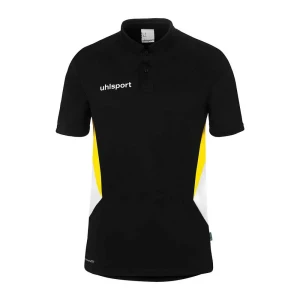 Uhlsport Polo à Manches Courtes Equipe 29 White / Black / Lime Yellow 10-11 Années Garçon,Fille