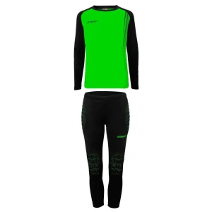 Uhlsport Ensemble à Manches Longues Impulse Goalkeeper Fluo Green / Black 14-15 Années Garçon,Fille