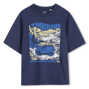 Timberland T-shirt à Manches Courtes T60795 Slate Blue 4 Années Garçon