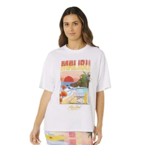 Rip Curl T-shirt à Manches Courtes Hayley O Heritage Optical White XL Femme