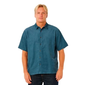 Rip Curl Chemise à Manches Courtes Premium Surf Pine Night S Homme