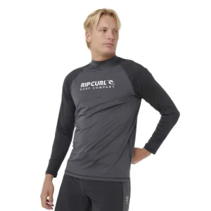 Rip Curl Rash Guard Manches Longues Shock Black Marle XL Homme