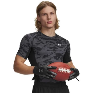 Under Armour T-shirt à Manches Courtes Heatgear Printed Black M