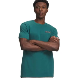 Under Armour T-shirt à Manches Courtes Heavyweight Armour Label Green XL