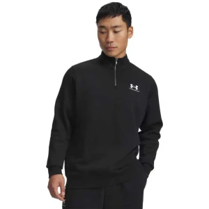 Under Armour Sweat à Demi-zip Icon Fleece Black L