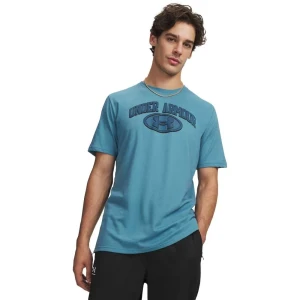 Under Armour T-shirt à Manches Courtes Locker Tag Blue S