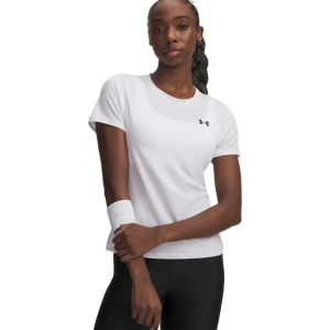 Under Armour T-shirt à Manches Courtes Tech Mesh White XS