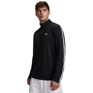 Under Armour Sweat à Demi-zip Tech Taping Black XS