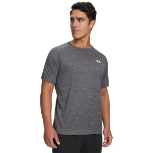 Under Armour T-shirt à Manches Courtes Tech Textured Grey L