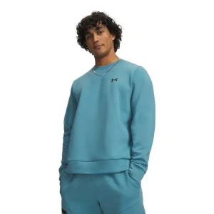 Under Armour Sweat-shirt Unstoppable Fleece Crew Blue L