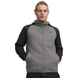 Under Armour Sweat-shirt à Zip Unstoppable Fleece Green M