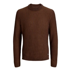 Jack & Jones Pull Dover Cocoa / Twist Mulch 2XL Homme