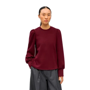 Object Sweat-shirt Andrea Ballon Windsor Wine S Femme