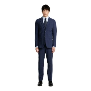 Selected Blazer Slim-lewis Check Navy Blazer / Window Pane 56 Homme