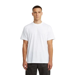 G-star T-shirt à Manches Courtes Layered Back White XL Homme