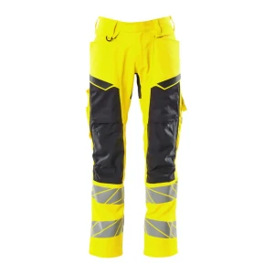 Mascot Pantalon De Travail Accelerate Safe 19579 Hi-Vis Yellow / Black 51