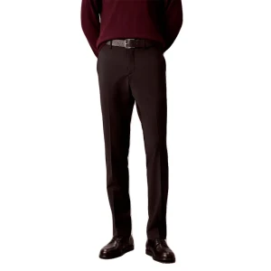 Calvin Klein Pantalons De Costume Tropical Slim Fit Black 46 Homme