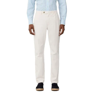 FaÇonnable Pantalon Chino Fm210444 Off White 46 Homme