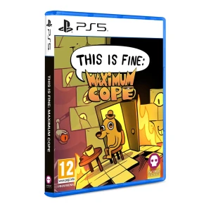 Playstation Games Ps5 This Is Fine: Maximum Cope One Size unisex
