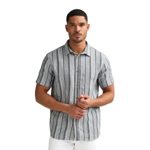 Petrol Industries Chemise à Manches Courtes M-1060-sis417 Navy Blue L Homme