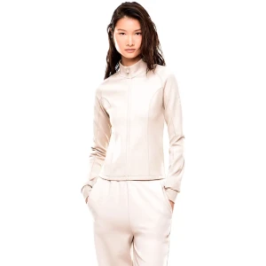 Giorgio Armani Ea7 Emporio Armani Sweat-shirt à Zip 7w001150_af12501 Aluminum 2XL Femme