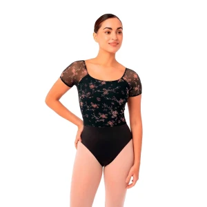 Intermezzo Justaucorps à Manches Courtes Felicity Black S