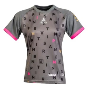 Select T-shirt à Manches Courtes Player Lfh V25 Grey / Pink L Femme