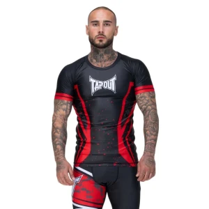 Tapout T-shirt à Manches Courtes Kendall Black / Red / White 2XL