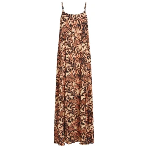 O´neill Robe Longue Sans Manches Devyn Maxi Black Brazillian Sun M Femme