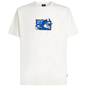 O´neill T-shirt à Manches Courtes Essentials 90´s Logo Snow White M Homme