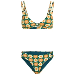 O´neill Bikini O´riginals Green Retro Flower 42 Femme