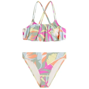 O´neill Bikini Tropics Green Tropicana 11-12 Années Fille